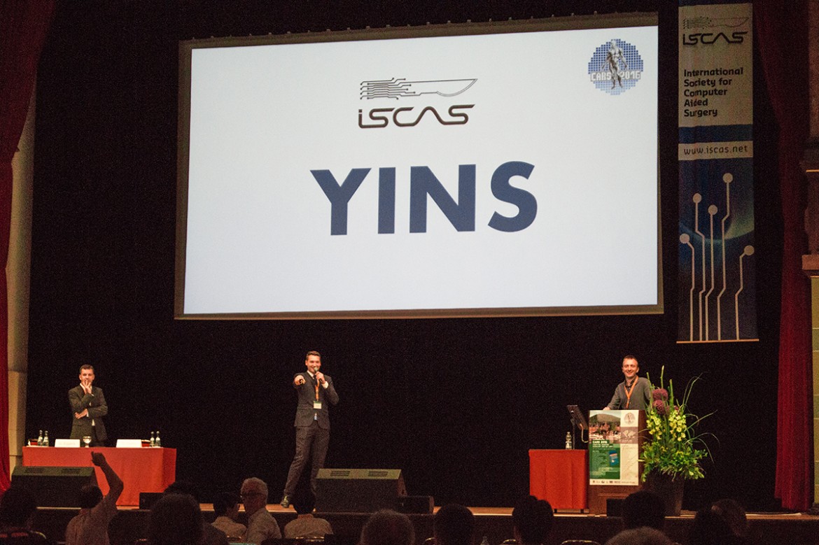Mario Cypko moderiert den YINS Workshop